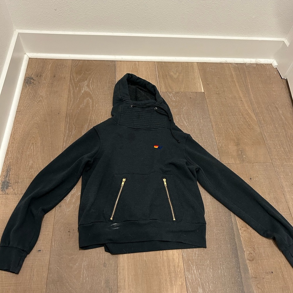 Aviator Nation Sweatshirt (stained) - Dark Blue